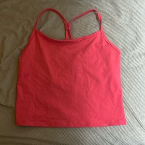 Mono B Coral Strappy Tank